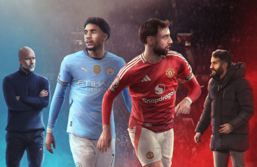 Manchester derby set to be a fiery clash. 